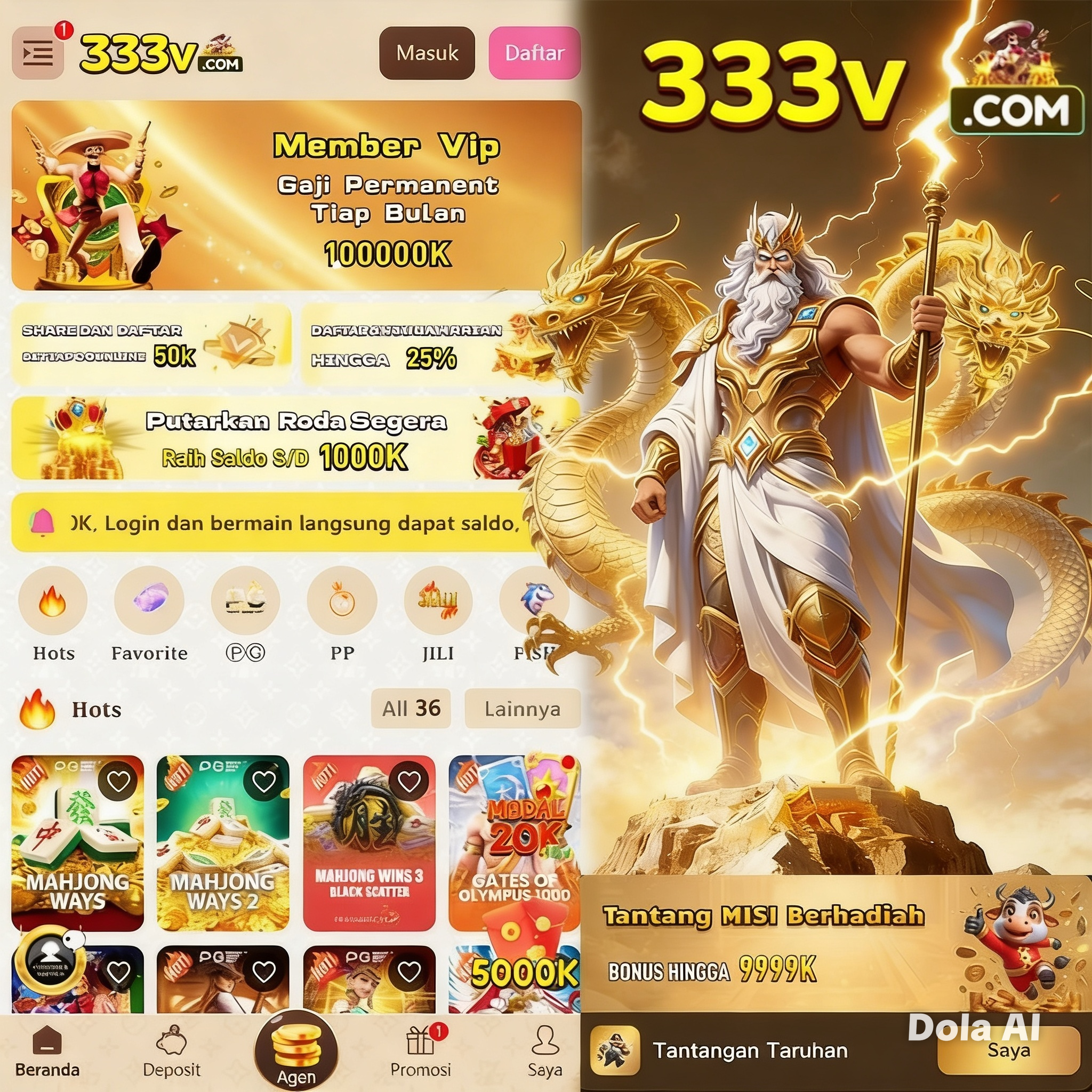 333V - Portal Hiburan Game Online Mobile Resmi & Terpercaya