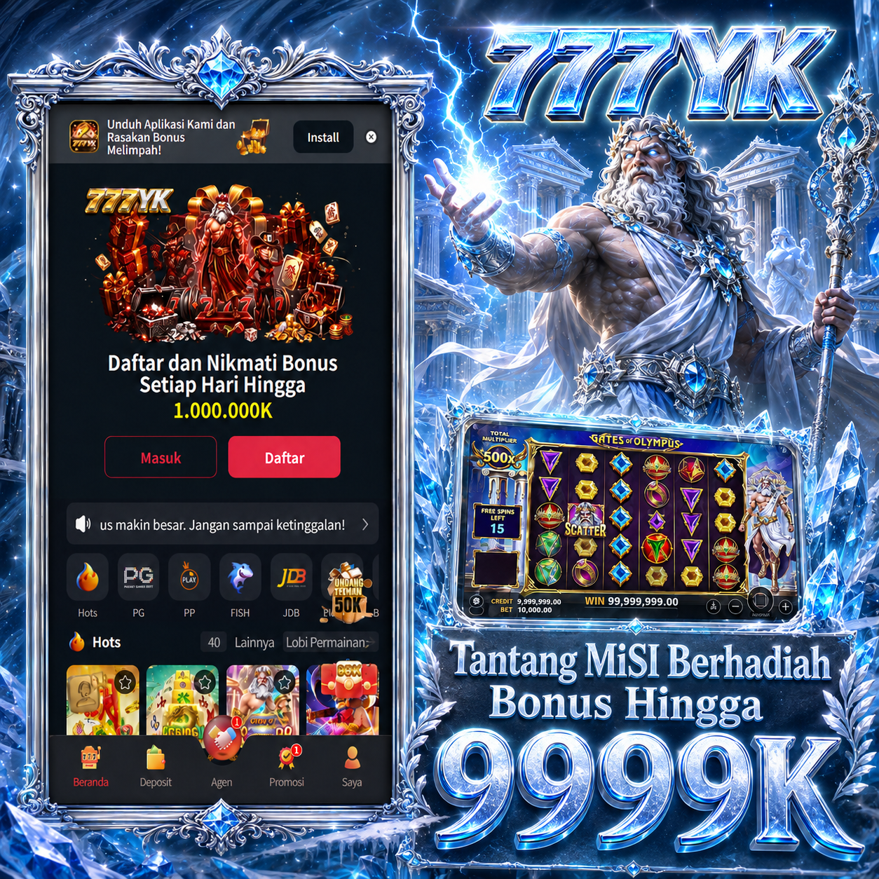 777YK - Permainan Slot Online