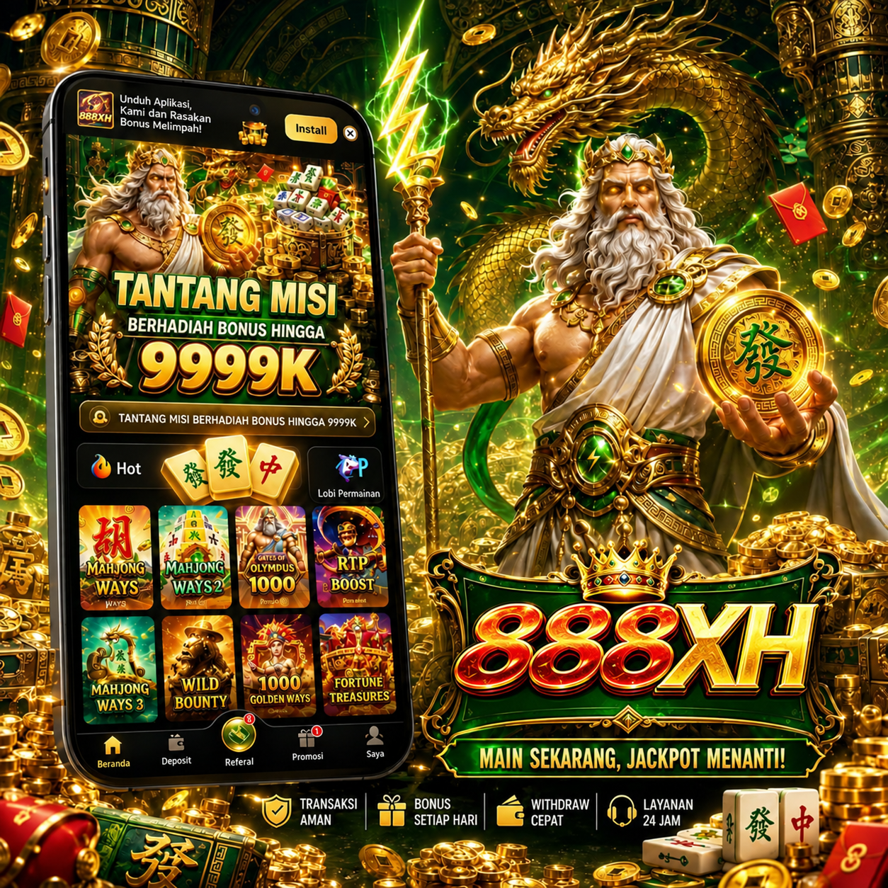 888XH - Jelajahi Dunia Slot Online Penuh Kejutan dan Keseruan