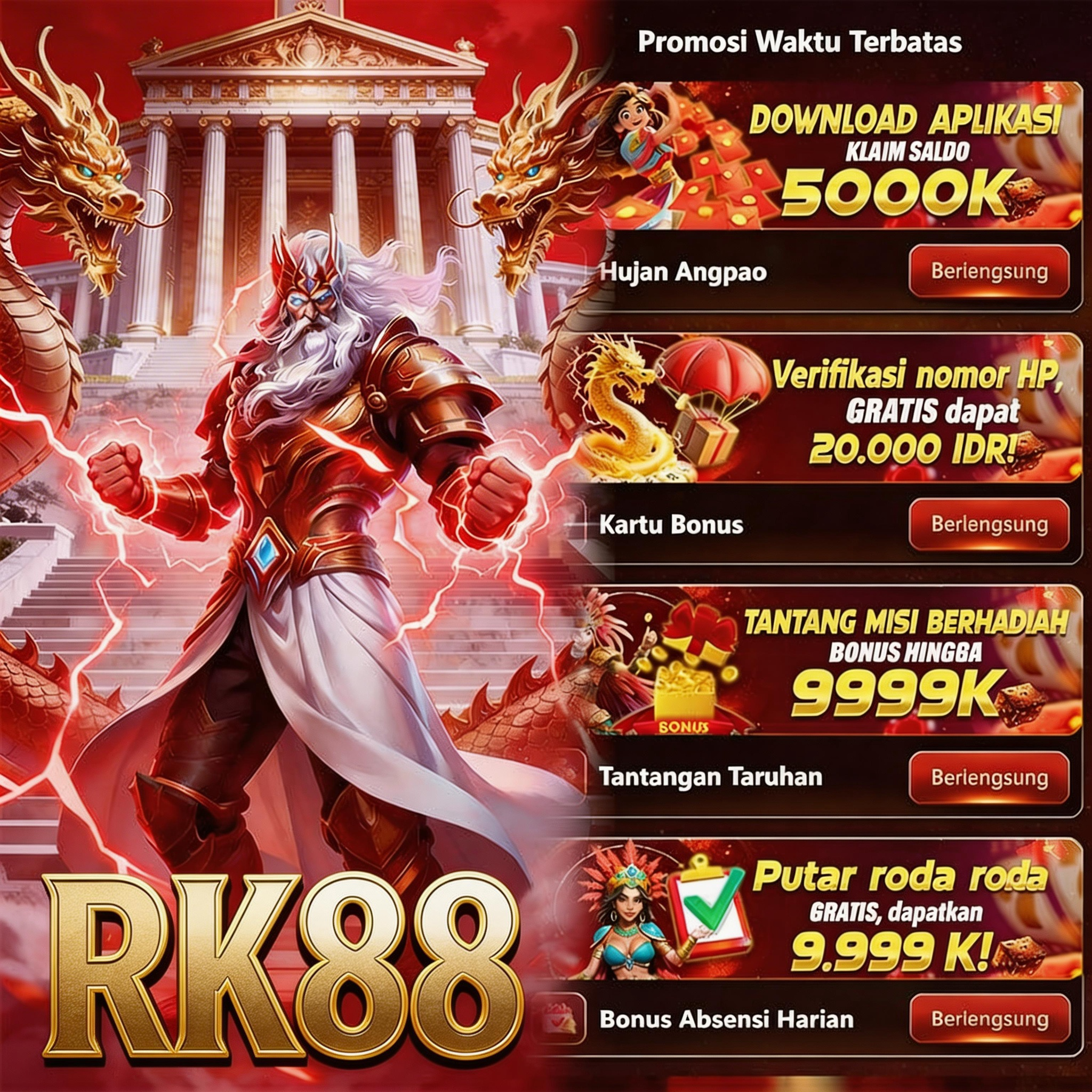 RK88 - rk88 Situs Resmi Slot Online dan Pilihan Game PG Soft